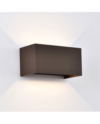 DAVOS * APLIQUE EXTERIOR LED* 4*6W 3000K CORTEN